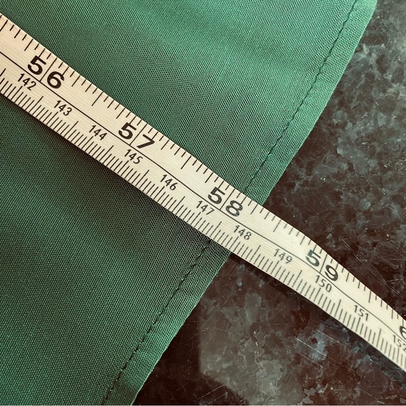 ModCloth Hunter green deep V neck short sleeve maxi Dress size XS - Picture 14 of 14